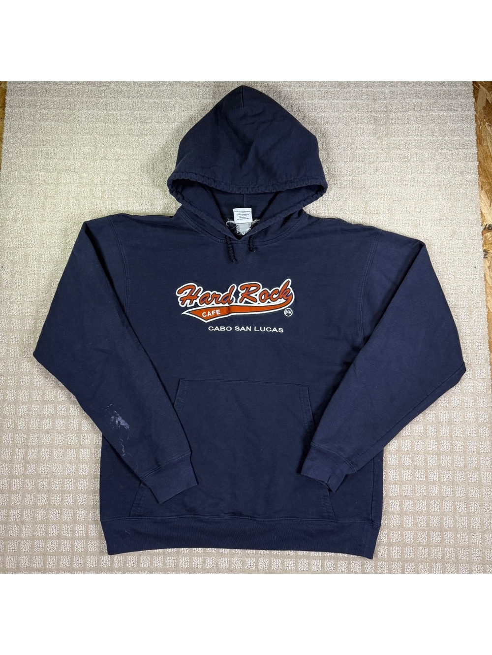 Hard Rock Cafe Cabo San Lucas Hoodie Navy L
